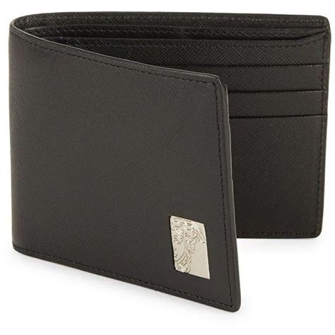 men versace wallet|designer bifold wallets for men.